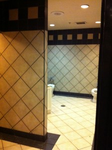 Men's View From Entrance #2